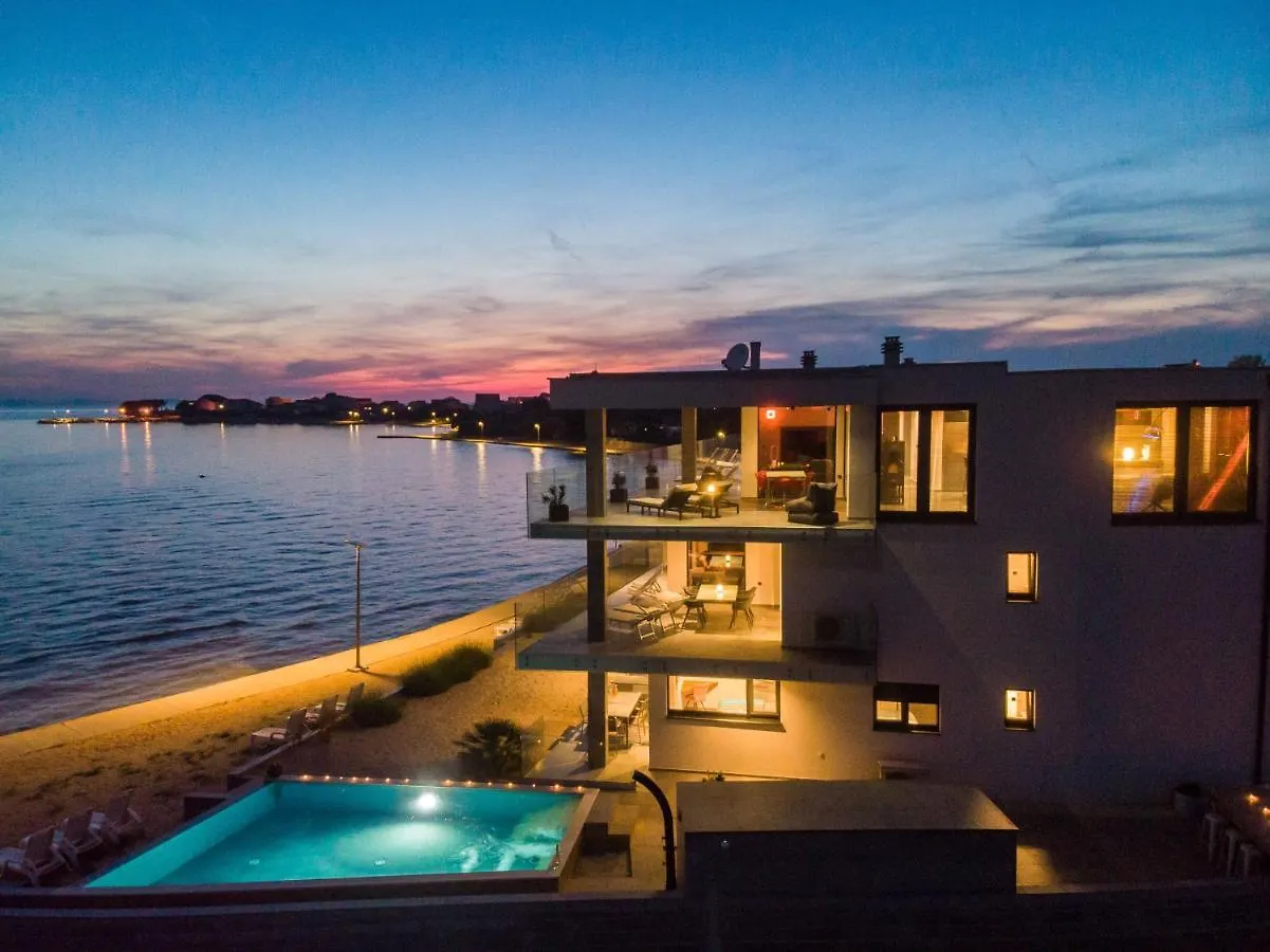 Jimmys Beach Privlaka - Direkt Am Meer, Tollem Blick Und Beheiztem Pool Privlaka (Zadar)