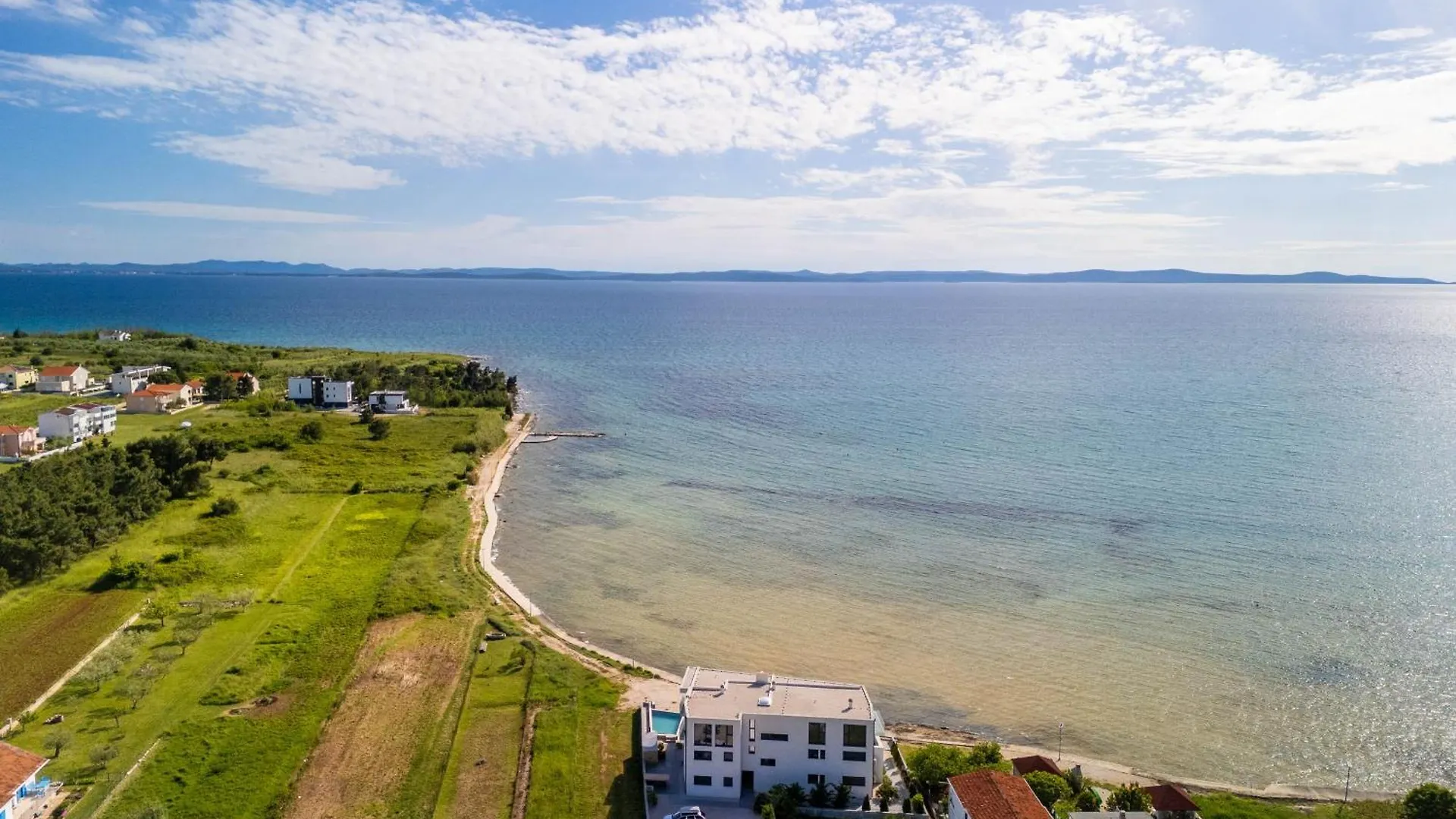 Apartman Jimmys Beach Privlaka - Direkt Am Meer, Tollem Blick Und Beheiztem Pool